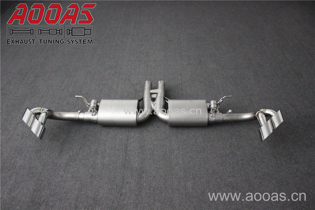 BMW X6 N54 All SS304 / Valvetronic Muffler System